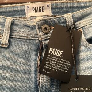 Paige Jeans size 28 distressed